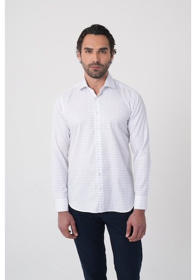 Bisse Regular Fit İtalyan Yaka Pamuk Lacivert Erkek Gömlek Gmeks4k242034 E39 Lacivert