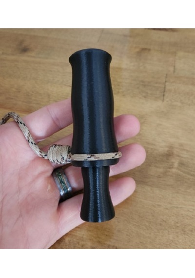 Orman Ördeği Düdüğü %100 3d Baskılı Ve Fonksiyonel Siyah