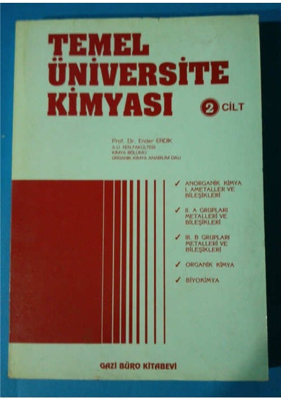 Temel Üniversite Kimyası Cilt 2