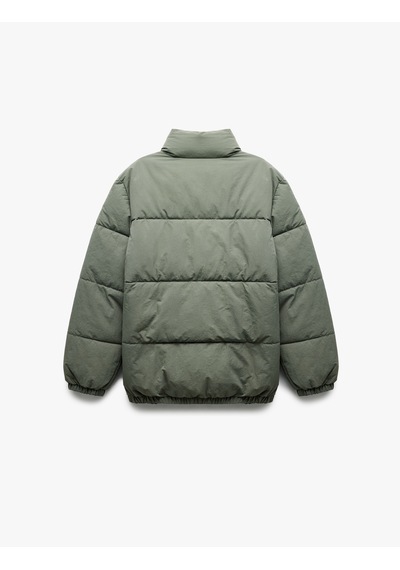 Koton Dik Yaka Cep Detaylı Fermuarlı İçi Polarlı Kışlık Mont Yeşil 6wam20090hw Yeşil Koton Dik Yaka Cep Detaylı Fermuarlı İçi Polarlı Kışlık Mont Yeşil 6wam20090hw Yeşil