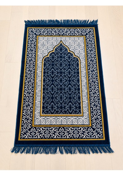 Kadife Seccade - 70x110 Cm - Yumuşak Ve Konforlu Açık Mavi