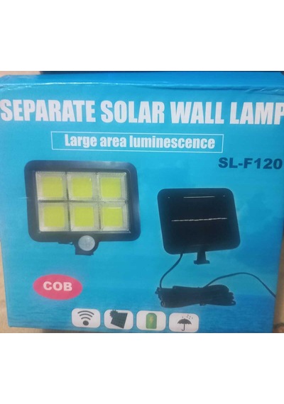 Kumandalı 3 Modlu Hareket Sensörlü Güneş Enerjili Solar 120 Cob Led Bahçe