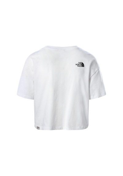 The North Face W S/s Cropped Easy Tee Kadın T-shirt Nf0a4t1rfn41 Beyaz