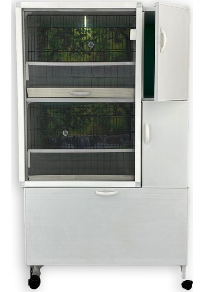 İstanbul Kafes Model 2Dy Pvc Kuş Dolabı
