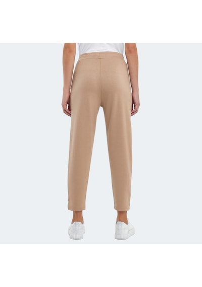 Slazenger VELAR I Kadın Cepli Bej Eşofman Altı
