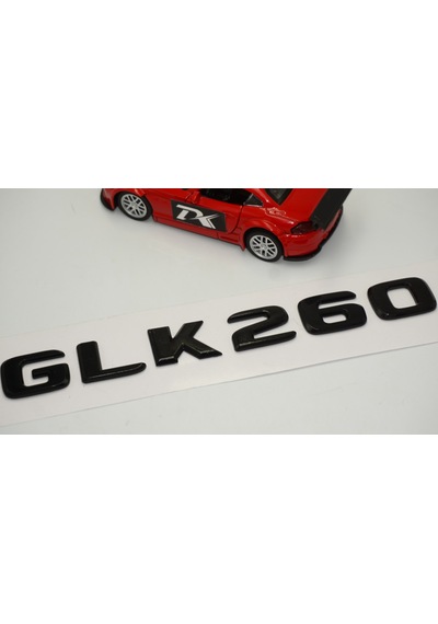 GLK 260 Bagaj Parlak Siyah ABS 3M 3D Yazı Logo