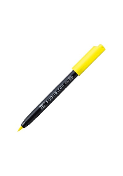 Fudebiyori Brush Pen Fırça Uçlu Kalem 51 Lemon Yellow
