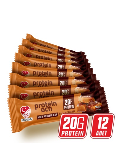 Protein Bar - Salted Caramel / 12 Adet