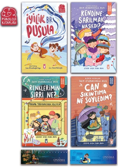 Timaş Çocuk Psikoloji Kitaplığı - İyilik Bir Pusula - Can Sıkıntıma Ne Söyledim - Renklerimin Sırrı Ne Set