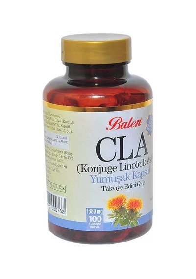 Cla Aspir Yağı Konjuge Linoleik Asit Yumuşak 100 Kapsül