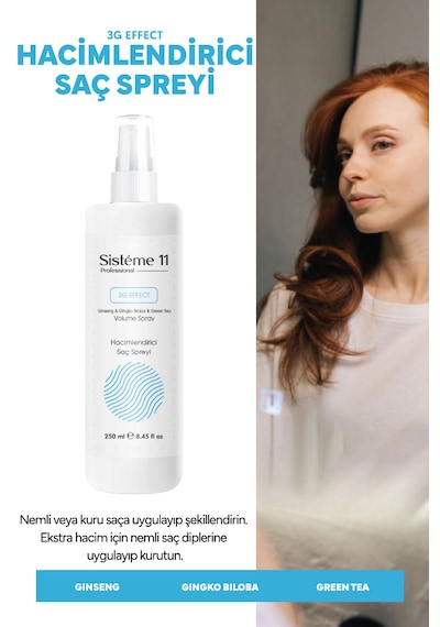 Sistéme 11 Ocean & Volume Hacimlendirici Deniz Tuzu Spreyi 250 Ml