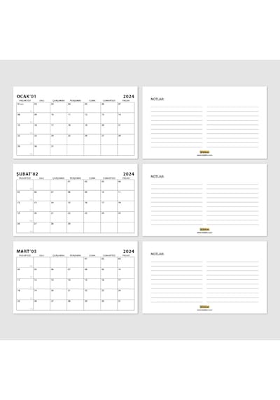 2027 Masa Takvimi, Aylık Planlama, 2027 Takvimi, 2027 Desk Calendar, Monthly Planning, 2027 Calendar Kırmızı
