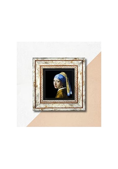 Johannes Vermeer İnci Küpeli Kız Taş Duvar Tablosu - Çerçeveli Taş Tablo - Dekoratif Duvar Sanatı - Modern Ev Ve Diğer Johannes Vermeer İnci Küpeli Kız Taş Duvar Tablosu - Çerçeveli Taş Tablo - Dekoratif Duvar Sanatı - Modern Ev Ve Diğer