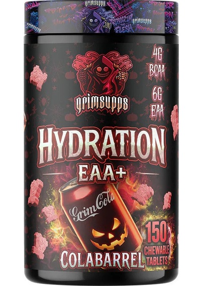 Grimsupps Hydration Eaa Amino Colabarrel 150 Chews Aromasız