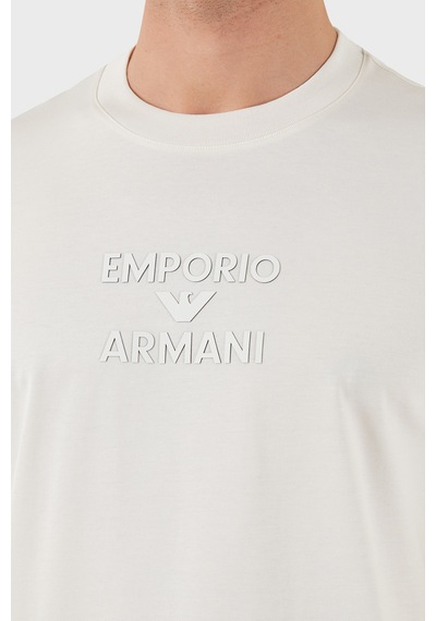 Emporio Armani Erkek T Shirt Em000780 Af12926 U0003 Beyaz Beyaz