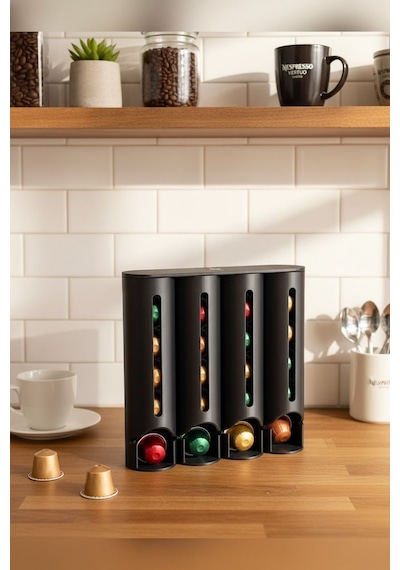 Nespresso Vertuo Uyumlu 4lü Kapsül Kahve Standı Çok Renkli