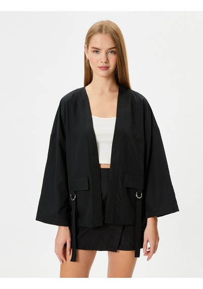 Koton Kimono Uzun Geniş Kollu Kruvaze Yaka Kapaklı Cep Detaylı Siyah 4wal50011ıw 4WAL50011IW999 Siyah Koton Kimono Uzun Geniş Kollu Kruvaze Yaka Kapaklı Cep Detaylı Siyah 4wal50011ıw 4WAL50011IW999 Siyah