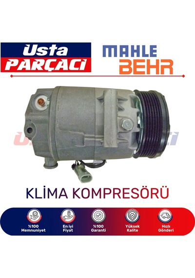 Wöbermann + Mahle Behr Opel Astra H 2005-2010 Klima Kompresörü
