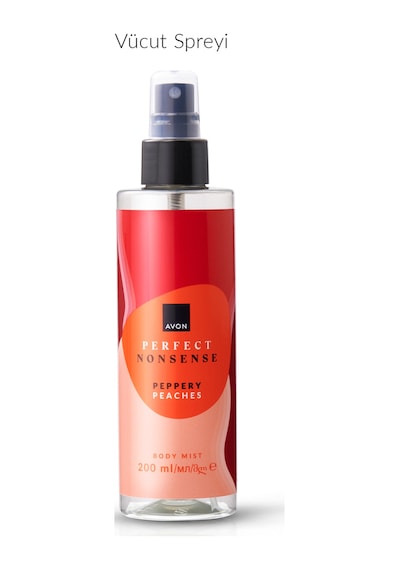 Perfect Nonsense Peppery Peaches Vücut Spreyi 200ml Perfect Nonsense Peppery Peaches Vücut Spreyi 200ml