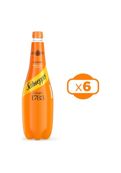 Schweppes Mandalina Aromalı Gazlı İçecek 6 x 1 L
