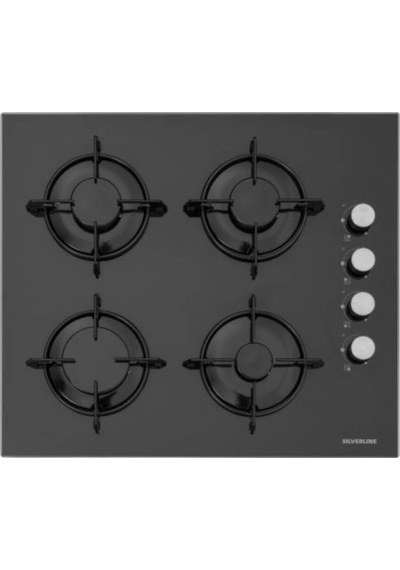 Silverline BO6502B01 - CS5349B01 - 3457 SOHO Siyah Cam Ankastre Set