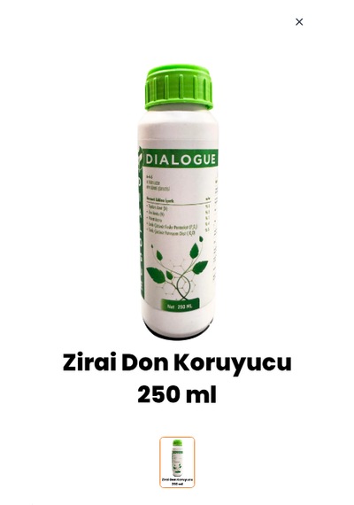 Ordu Mega Tarım Zirai Don Engelleyici Bitki Besini 250 Ml 250 ML