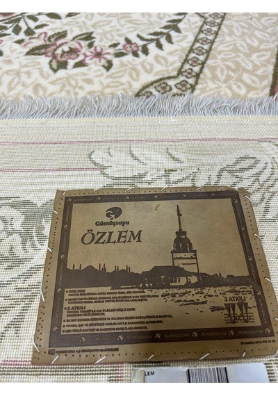 Gümüşsuyu Halı Özlem Serisi 160x250 %100 Yeni Zelanda Yünü Halı
