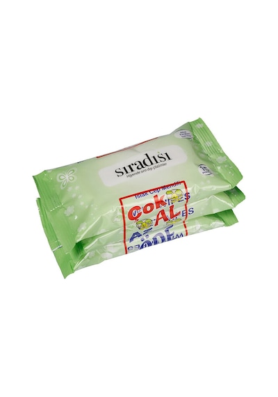 3 Adet Sıradışı Islak Cep Mendil 15 Li 3 Lü Paket Diğer