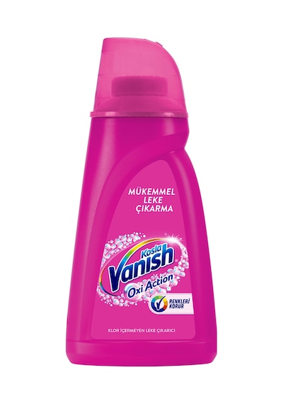 Kosla Vanish Sıvı Leke Çıkarıcı Pembe 1 L 2 Adet Diğer