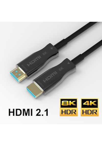 Paugge 30M Hdmi 2.1 8K4K 60Hz D Hdr Earc Aoc Fiber Hdmi Kablo