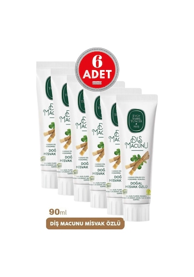 Eyüp Sabri Tuncer Misvak Özlü Diş Macunu 6 x 90 ML