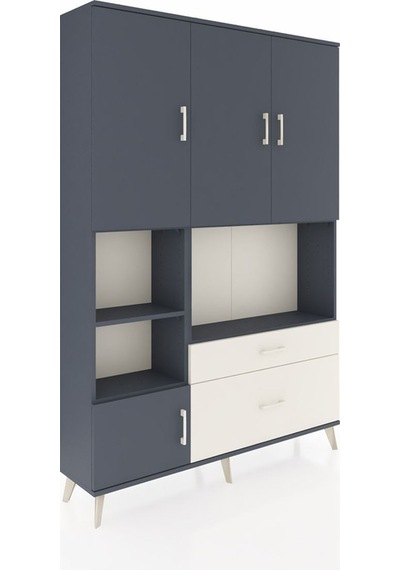 Arges Dolap 7 Raflı 2 Çekmeceli 5 Kapaklı 132x30x195 Antrasit-antrasit/aytaşı Antrasıt/aytası Arges Dolap 7 Raflı 2 Çekmeceli 5 Kapaklı 132x30x195 Antrasit-antrasit/aytaşı Antrasıt/aytası