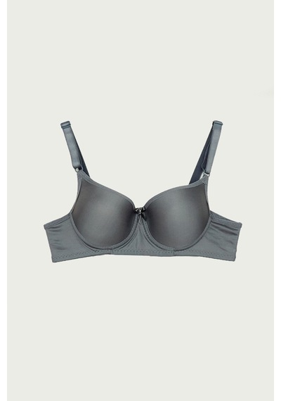 Fullamoda Destekli Telli Sütyen 24mıcg631214474-1-gri Gri
