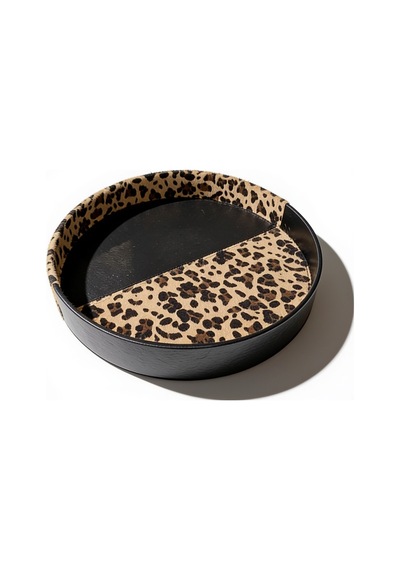 Tepsi Casalona Kahve Leopar Tüy