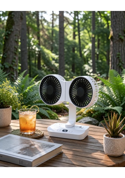 Çift Başlıklı Duvara Montajlı Vantilatör Uczzsp012fan-1