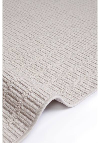 Seyran Loopy 621 Krem Halı Ince Mutfak Kilim Salon Kesme Halı Yolluk Krem