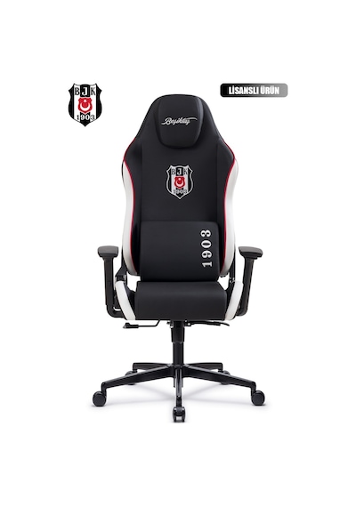 Fanchair X Beşiktaş Siyah Beyaz Lisanslı Oyuncu Koltuğu-36