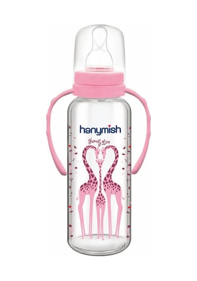 Hanymish 402 Kulplu Cam Biberon 240 ML