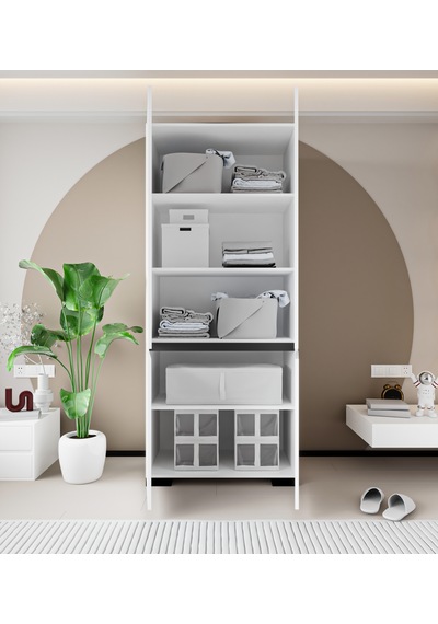 Floransa 4 Kapılı Flr-ırf Beyaz- Antrasit Gardırop-çok Amaçlı Dolap-yüklük Antrasit - Beyaz Floransa 4 Kapılı Flr-ırf Beyaz- Antrasit Gardırop-çok Amaçlı Dolap-yüklük Antrasit - Beyaz