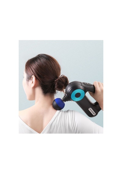 12 Masaj Başlıklı Tabanca Ergonomik Tasarım Kolay Kullanım Kablosuz Masaj Tabancası Kas Geliştirici Model 54746734532523 Çok Renkli