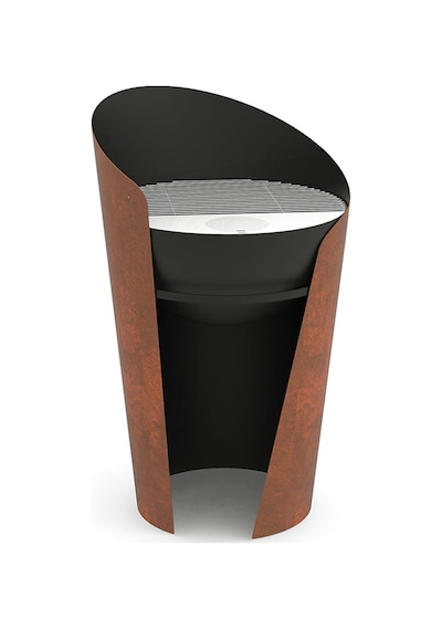 Huugy Varil Mangal Corten Kahverengi