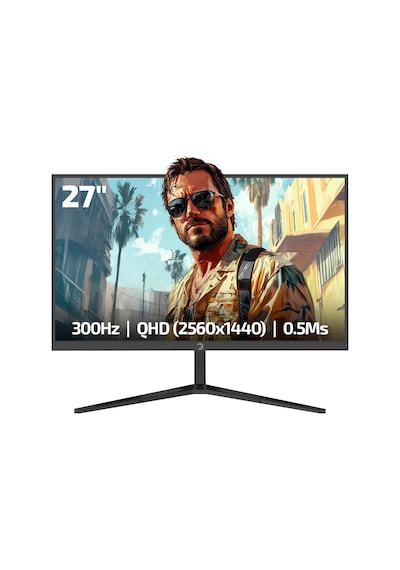 Gamepower Rapid Q-max 27 0.5ms Qhd 300hz Fast Ips 10 Bit Rgb Cece5gmp0057