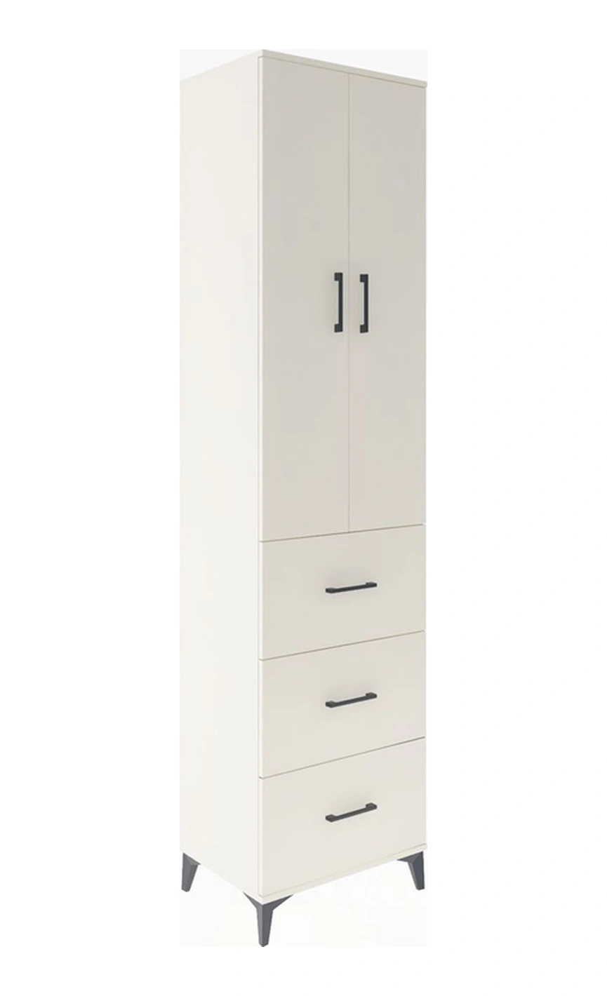 Hyperion Dolap 4 Raflı 3 Çekmeceli 2 Kapaklı 60x44x243 Aytaşı... Aytaşı