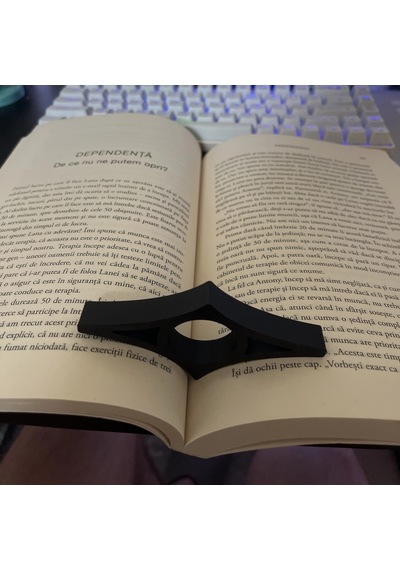 Sayfa Tutucu Kitap Ayracı - Tek Elle Pratik Okuma Aparatı