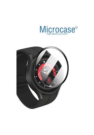 Samsung Uyumlu Galaxy Watch 5 Pro Tam Kaplayan Ekran Koruma 3D Film