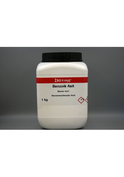 Zag Kimya Benzoik Asit %99 Chem Pure 1 KG