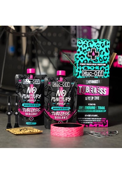Muc-off Ultimate Tubeless Kit Dh/trail/enduro Pembe