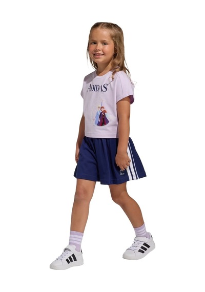 Adidas Lg Dy Fro T Set 96006 Kız Çocuk Alt & Üst Takım - Mor