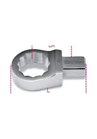 Tork Anahtarı Kafası 653 9X12-17
