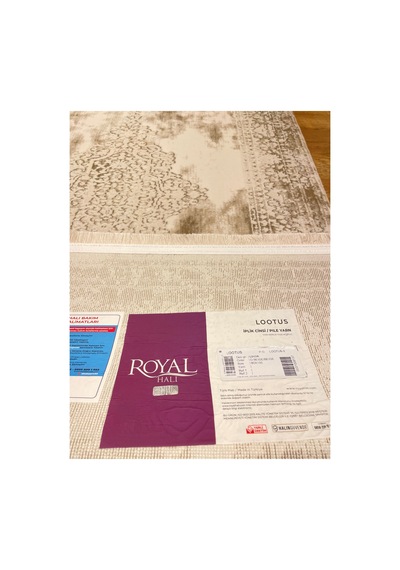 Lootus L012a Krem Kahve Halı Çok Renkli